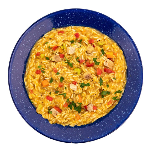 Mountain House Rice & Chicken - Freeze Dried Backpacking & Camping Food | 2-Servings | Gluten-Free