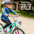 Schwinn Training Wheels for Kids Bikes, Fits 12, 14, 16, 18, 20 Inch Wheel Bicycles, Sturdy Steel Brackets, Easy to Adjust, Two Decal Sets Included by Schwinn