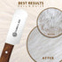Trimmer Professional Dog Grooming Hand Stripping Knife, Stripper Tool, Red Meranti Wooded Handle non slip grip