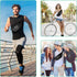 Running Waist Pack, Fanny Pack for Men Women, Lightweight Belt Bag for Travel Sports Hiking (355 Black)