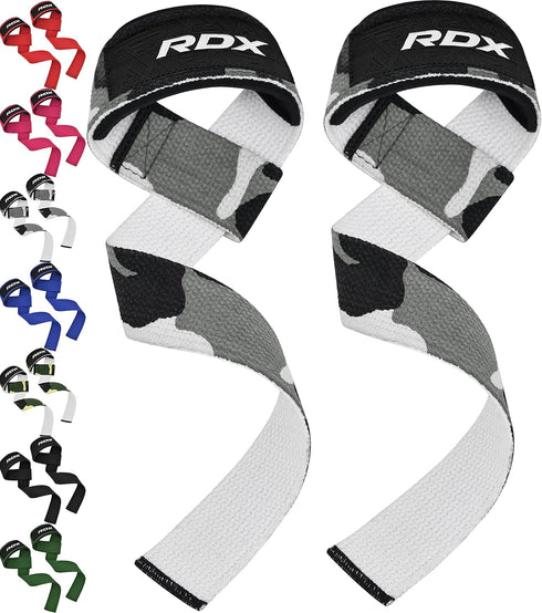 RDX Lifting Wrist Straps for Weightlifting, 5MM Neoprene Padded Anti Slip Hand Bar Support Grips for Strength Training