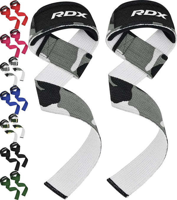RDX Lifting Wrist Straps for Weightlifting, 5MM Neoprene Padded Anti Slip Hand Bar Support Grips for Strength Training