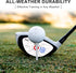 Golf Impact Tape - High-Resolution Strike Stickers for Iron, Wood & Fairway Clubs, Non-Residue Swing Training Aid