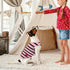 Queenmore Dogs Cats Cotton Vest, Striped T-Shirt, Soft Cool Sleeveless Vests for Small Medium and Large Dogs & Cats