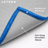 5 Pack, 16x30.5 Inch Acteon Microfiber Gym Towels Quick Dry Silver ION Odor-Free Sweat Towel, Super Absorbent Fast