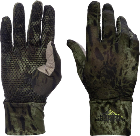 North Mountain Gear Men's Lightweight Mossy Oak Camo Hunting Gloves