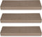 Navaris Cat Scratching Board Set - Narrow Cardboard Scratch Boards for Small and Large Cats, Set of 3