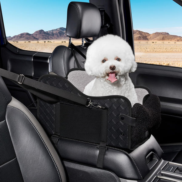 TKYZ Center Console Dog Car Seat,Pet Puppy Car Seat,Middle Console Dog Armrest