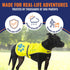 Dog Reflective Vest – Hi-Vis Fluorescent Visibility for Your Pet On/Off Leash in Urban & Rural Areas (Yellow, X-Large)
