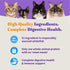 Halo Holistic Dry Cat Food, Wild-caught Whitefish Recipe for Sensitive Stomach Support, 3-lb Bag