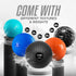 Yes4All 10-40lb Slam Balls, Weighted Ball Weight, Durable PVC Sand Filled Workout Dynamic Slam Ball for Core Strengthen