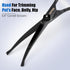 5 1 5 1) Dog Grooming Scissors Kit with Safety Round Tips, GEMEK Professional in Grooming Scissors for Dogs (Black