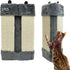 Cat Corner Scratcher, 2 Pack Natural Sisal Wall Mounted Boards, Resistant Furniture Protector for Indoor Cats