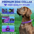 TECEUM Reflective Pet Collar – Purple – XS – Basic Nylon Dog Collar – Quick Release Buckle – Fits Small, Medium and Large Dogs, Puppies, Cats – ESA & Service Dog Options