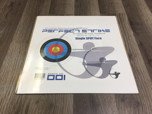 Perfect Strike Archery Targets, Classic OPS No. 001, Paper Targets for Practice in The Backyard or at The Range (12" x