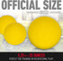63mm Franklin Sports Lacrosse Balls - Official Size Lax Balls for Practice - Rubber Outdoor Lacrosse Balls - Great