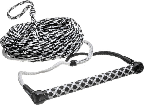 Seachoice Wakeboard Rope, 75 Ft Long, 15 in Handle with Textured EVA Grip