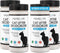 NonScents Cat Litter Deodorizer, Fragrance Free Litter Box Odor Eliminator, 4-Pack