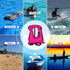Inflatable Swim Vest for Adults, Portable Buoyancy Vests for Diving, Surfing, Swimming, Outdoor Water Sports