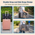 Top tasta Dog Cat Carrier: Portable Foldable Carrier for Small Medium Large Cats Dogs Under 25 Lbs, Black Large