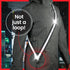 MOONSASH Reflective Sash for Walking at Night, USA-Made, Fitted, Reversible Night Walking Safety Gear for Women & Men