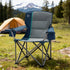 550 LBS Timber Ridge Oversized Folding Camping Chair for Adults, Heavy Duty Outdoor Chair with Cup Holder Side Pocket