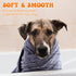 8 Pcs Dog Drying Towels Bulk 55'' x 28'' - Absorbent Microfiber Bath Towels for Small Medium Large Dogs