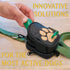 Dog Poop Bag Holder for Leash Dog Treat Pouch, Cute Premium Double Sided Bag Dispenser with Clip Attachment, Outdoor