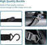 Petsfit Dog Car Barrier Vehicle Pet Barrier Backseat Mesh Dog Car Divider Net with Adjusting Rope and Hook Suitable