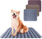 KOOLTAIL Washable Pee Pads for Dogs - Waterproof & Non-Slip Plaid Puppy