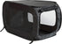 Beatrice Home Fashions Portable Travel Pet Kennel - Collapsible Cat and Dog Kennel (Black)