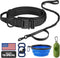 Tactical Dog Collar, Adjustable Nylon Collar with Control Handle, Heavy Metal Buckle for Medium & Large Dogs