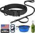 Tactical Dog Collar, Adjustable Nylon Collar with Control Handle, Heavy Metal Buckle for Medium & Large Dogs