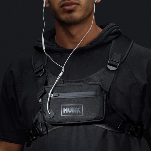 MVRK Water Resistant Chest Pack, Lightweight Running Vest with Phone Holder and Extra Storage