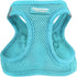 Downtown Pet Supply Light Blue Step in Dog Harness for Small Dogs - Adjustable No Pull Buckle Strap with Padded Mesh
