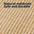 (4Pcs, 23.6 15.7 inches) PODOO Bunny Scratch Pads, Sisal Rabbit Scratching Pad, Natural Rabbit Resting Mats for Cages