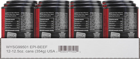 Wysong Epigen Beef Canine/Feline Canned Formula Food, Twelve 12.5 Ounce Cans