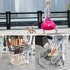 Portable Dog Car Seat for Small Dogs, Easy Installation Fashionable Pet Carrier Bag with Large Pockets, Machine Washable