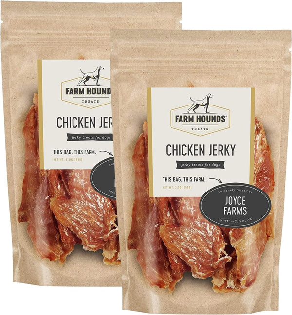 Farm Hounds - Chicken Jerky - Premium Natural Jerky for Dogs -
