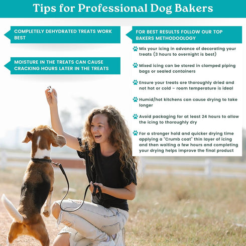 Magifrost Icing for Dog Treats, 10oz - Create Vibrantly and Dog-Safe Delights Made in The U.S.A.