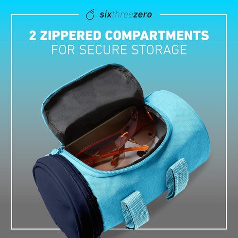 sixthreezero Bike Handlebar Bag, Waterproof Bicycle Front Roll Bag