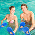 Lewtemi 2 Packs Water Exercise Discs, Hand Held Water Weight Equipment for Adults, Pool Aerobics Resistance Training