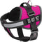 Dogline Vest Harness for Dogs, 2 Removable Do Not Pet Patches, Medium, 22 to 30", Pink