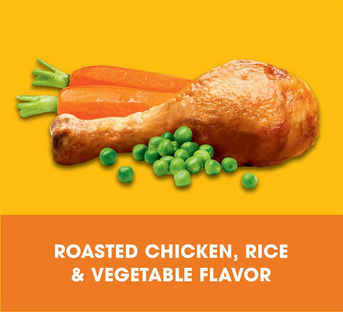 PEDIGREE Small Dog Adult Complete Nutrition, Roasted Chicken, Rice & Vegetable Flavor, 3.5 lb