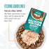 Tiki Dog Born Carnivore Protein Booster Dog Food Topper, Chicken and Duck Recipe, 2.1 oz. Pouch (12 Count)