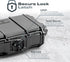 Seahorse 56 Portable Waterproof Hard Micro Case with Accuform Foam, IP67 Waterproof, Lockable, for Hand Tools