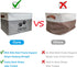 Dog Toy Basket | Collapsible Toy Box with Handles | Foldable Dog Toy Bin for Pet Accessories