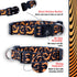 Native Pup Halloween Dog Collar, Spooky Fall Themed Horror Costume Collars, Adjustable for Small, Medium, Large Breeds