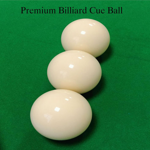 Premium Billiard Cue Ball International Standard Size and Weight (2-1/4'', 6 oz) Every cue Ball is Tested