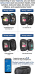 GORIX Waterproof Cycle Wallet Pouch Bag, Mobile Phone Case for Road MTB Bike (GX-BSZG).